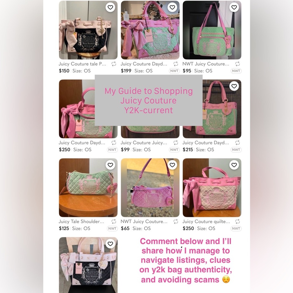 My Guide to Shopping Juicy Couture, Y2K-current - Picture 2 of 2